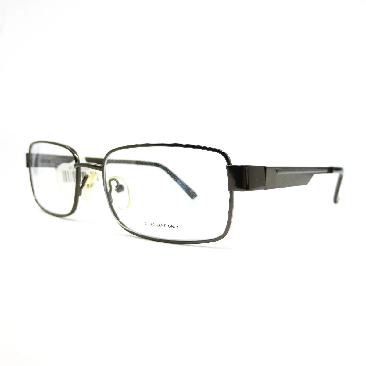 MM3002 GM Gunmetal Rectangular Full Rim Mens Eyeglasses 53[]18 140 mm