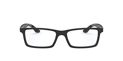 RAY BAN RX8901 5263 Gloss Black Rectangle Men