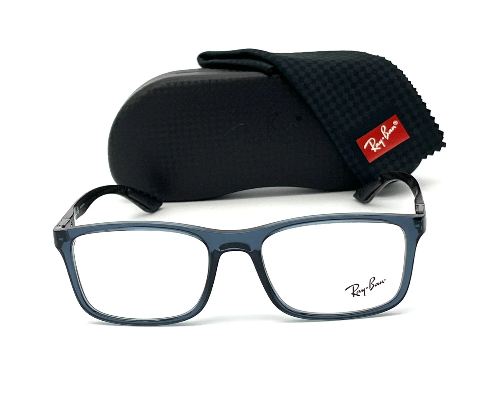 Ray Ban RX8908 5719 Transparent Blue / Demo Lens 53mm Eyeglasses RB8908 2