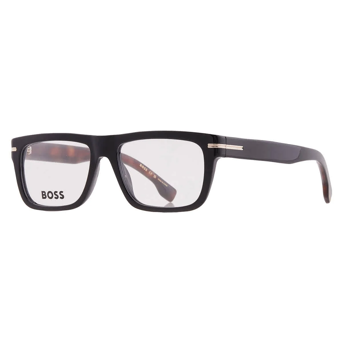 TOM FORD FT5802-B 052 Rectangular Dark Havana Blue Block 53 mm Men 4