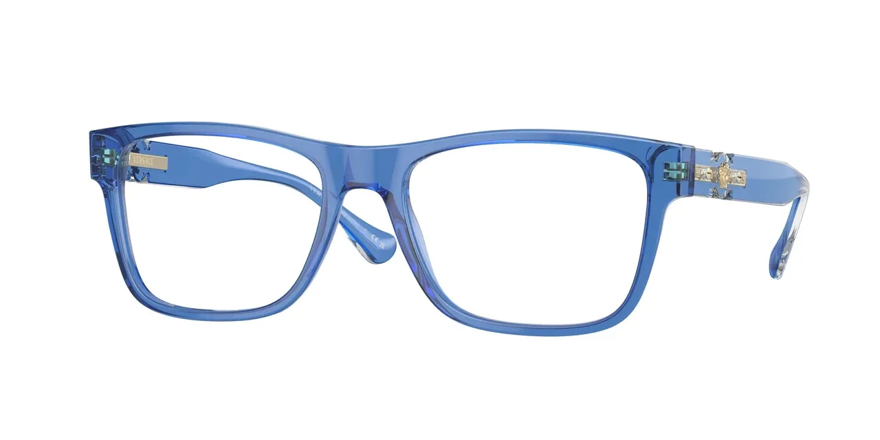 VERSACE VE3303 5415 Transparent Blue Men